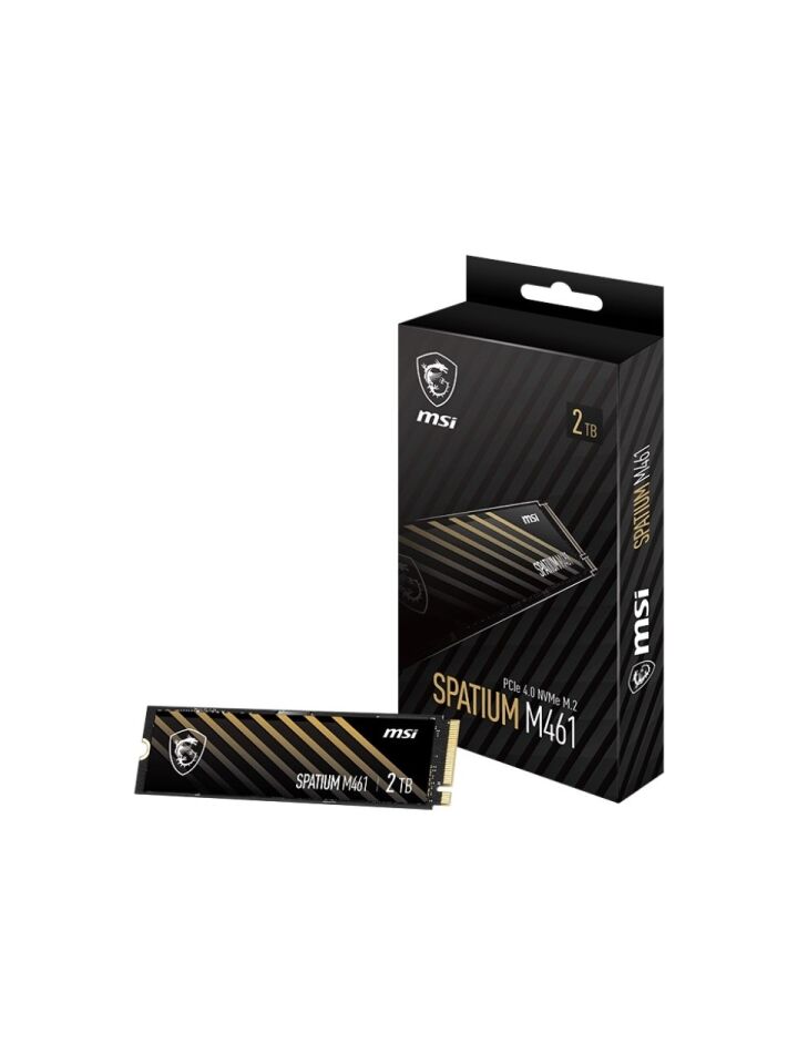 MSI SPATIUM M461 2TB NVME M.2 SSD