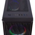 RAMPAGE 650W 80+ X-HORSE Gaming Mid-Tower PC Kasası