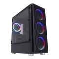 RAMPAGE 650W 80+ X-HORSE Gaming Mid-Tower PC Kasası