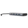 DARK DK-AC-U31X36 USB 3.1 Type-C - USB 3.0+ Ethernet/HDMI/TF SD Çoklayıcı