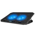 RAMPAGE AD-RC44 13-17'' Siyah 2-FANLI Notebook Soğutucu