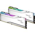 GSKILL 48GB (2X 24GB) DDR5 8200MHZ CL40 RGB DUAL KIT PC RAM TRIDENT Z5 ROYAL SILVER F5-8200J4052F24GX2-TR5S