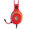 Rampage ROGUE Kırmızı USB RGB Ledli Gaming Oyuncu Mikrofonlu Kulaklık