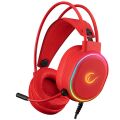 Rampage ROGUE Kırmızı USB RGB Ledli Gaming Oyuncu Mikrofonlu Kulaklık