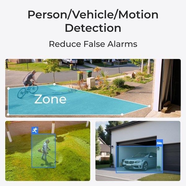 REOLINK 12MP Bullet 4mm Renkli IP Kamera IP67 P340