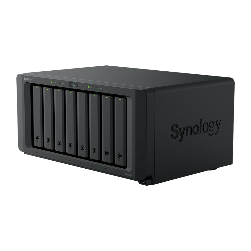 SYNOLOGY 8diskli Ryzen V1500B 32GB RAM-2-GbE Nas Server DS1825 PLUS (52732)