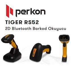 Perkon Tiger RS52 2D Bluetooth Barkod Okuyucu