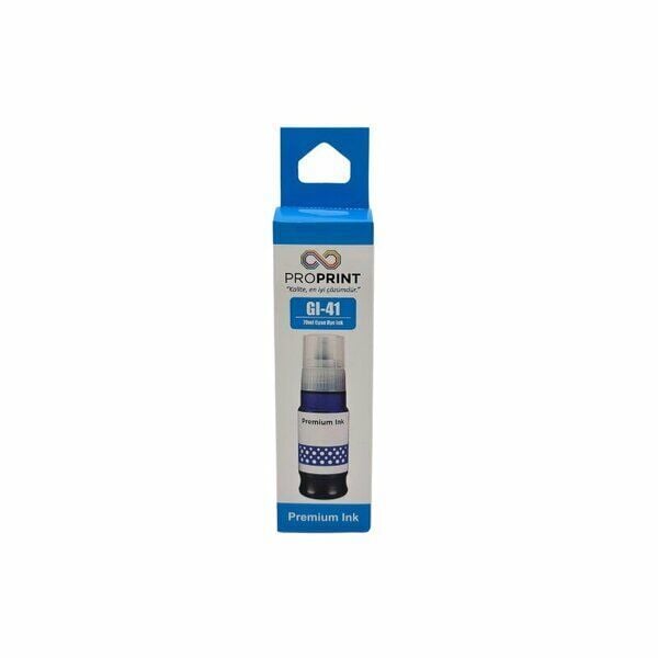 Tonerkopi Canon GI-41 CY Muadil Mürekkep 70 ML
