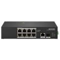 HIKVISION 8port FULL PoE DS-3T0310HP 10/100 1X SFP Yönetilemez Switch (Adaptör Yok)
