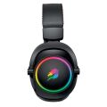 GAMEBOOSTER WBH44 RGB Kablosuz 2.4G+BT Siyah Oyuncu Kulaklığı