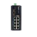 WI-TEK 8port 240w FULL PoE WI-SP3010F 8GE GIGABIT 2X SFP Yönetilemez Endüstriyel Switch