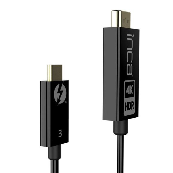 INCA 1.8metre ITCH-30 TYPE-C-HDMI Görüntü Kablosu 4K 60Hz