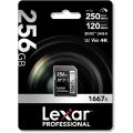 LEXAR 256GB PROFESSIONAL 1667X LSD256CBNA1667 SDHC HAFIZA KARTI