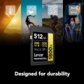 LEXAR 512GB PROFESSIONAL 1800X LSD1800512G-BNNNG SDHC HAFIZA KARTI