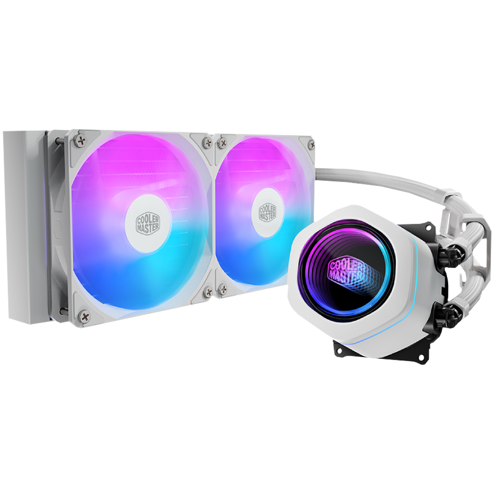 Cooler Master MasterLiquid Nex Beyaz ML240 240mm ARGB Sıvı Soğutucu 1851/AM5