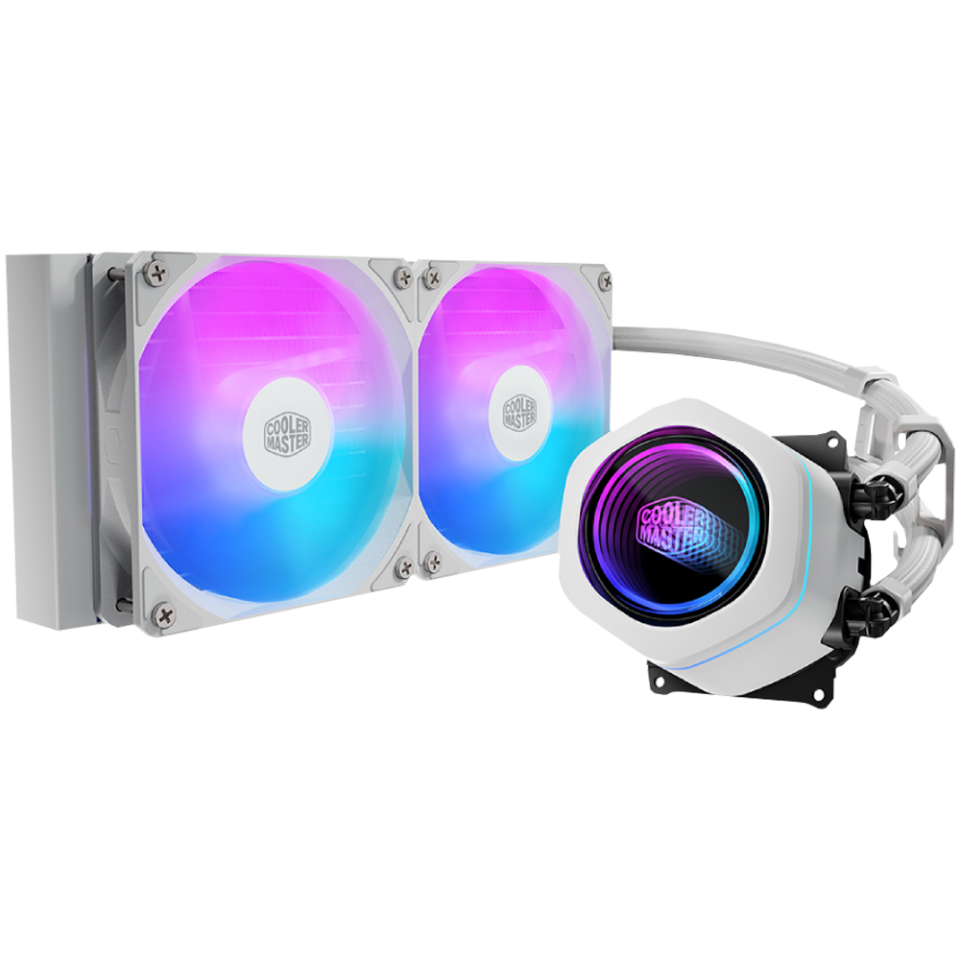 Cooler Master MasterLiquid Nex Beyaz ML240 240mm ARGB Sıvı Soğutucu 1851/AM5