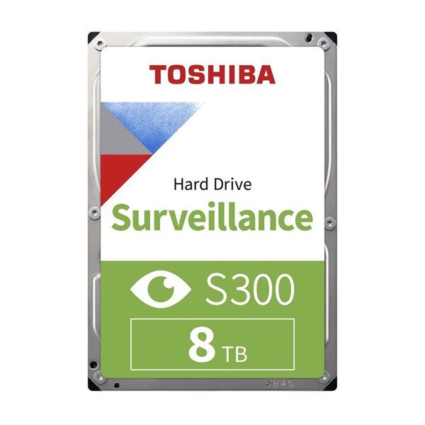 TOSHIBA 3.5'' 8TB S300 PRO MD10ADA800V 7200 RPM 256MB SATA-3 Güvenlik Diski