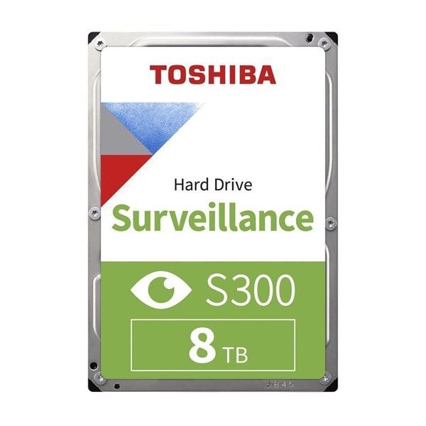 TOSHIBA 3.5'' 8TB S300 PRO MD10ADA800V 7200 RPM 256MB SATA-3 Güvenlik Diski