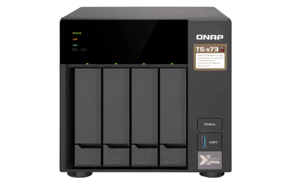 QNAP TS-473A 8GB 4 Hdd NAS ÜNİTESİ