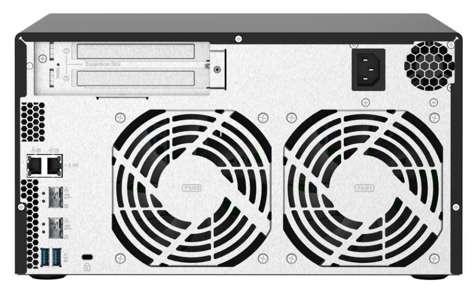 QNAP TS-832PX-4GB RAM 8 Hdd Yuvalı Tower NAS