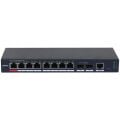 DAHUA 8port S4210-8GT-110 GIGABIT 2-SFP 90w FULL POE YÖNETİLEBİLİR SWITCH