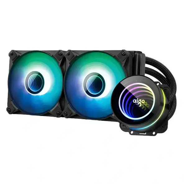 AIGO DCS240 Siyah ARGB 240mm Siyah Sıvı Soğutma 1700/AM5