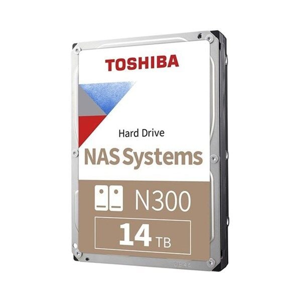 TOSHIBA 14TB 3.5'' 14TB N300 HDWG51EUZSVA 7200 RPM 512MB SATA-3 NAS Diski