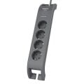 PHILIPS 4-lü SPN3140A/62 900 Joules Akım Koruma Prizi GRİ