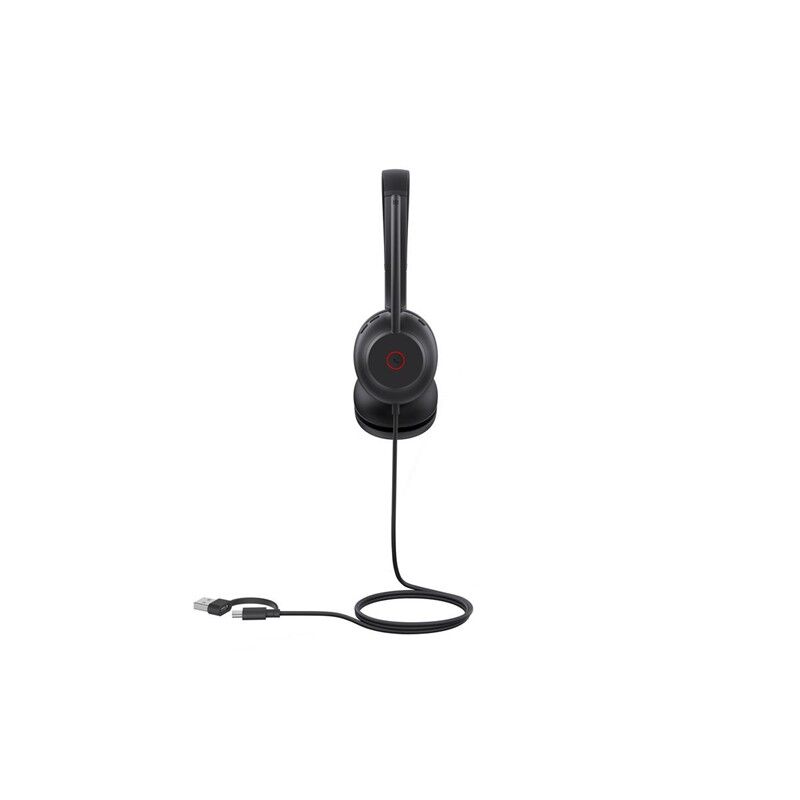 YEALINK UH35 DUAL UC USB-C/A TEAMS UYUMLU ÇİFT TARAFLI TAÇLI KULAKLIK