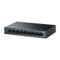 TP-LINK 8port LS109P 10/100 1-UPLINK 63W FULL POE YÖNETİLEMEZ SWITCH