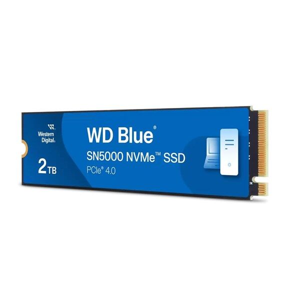 WD 2TB BLUE SN5000 WDS200T4B0E-00CNZ0 5150- 4850MB/s M2 NVME GEN4 Disk