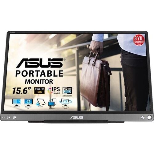 ASUS 15.6'' IPS ZENSCREEN MB16ACE 5MS TYPE-C TAŞINABİLİR MONİTÖR