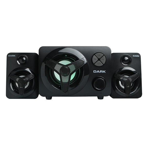 DARK SP-215 2+1 3.5mm Stereo Jak Siyah 12w RMS Multimedia Hoparlör