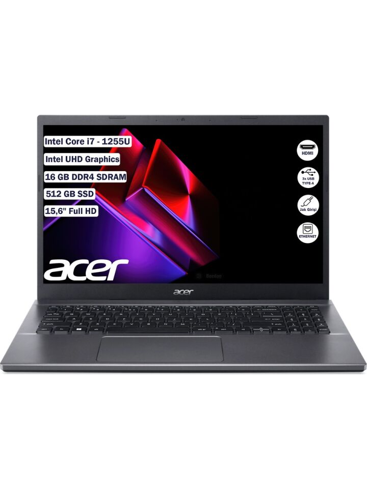 Acer EX215-55 i7-1255U 16GB 512GB 15.6'' DOS