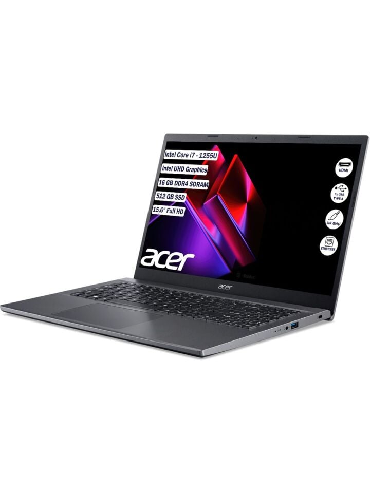Acer EX215-55 i7-1255U 16GB 512GB 15.6'' DOS