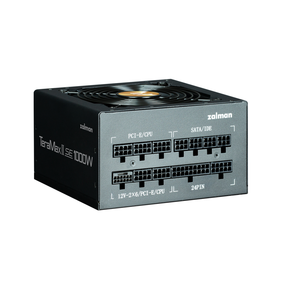 ZALMAN 1000W 80+ Gold ZM1000-TMX2SE (TeraMaxIISE) PCIE 5.1 Tam Modüler Power Supply