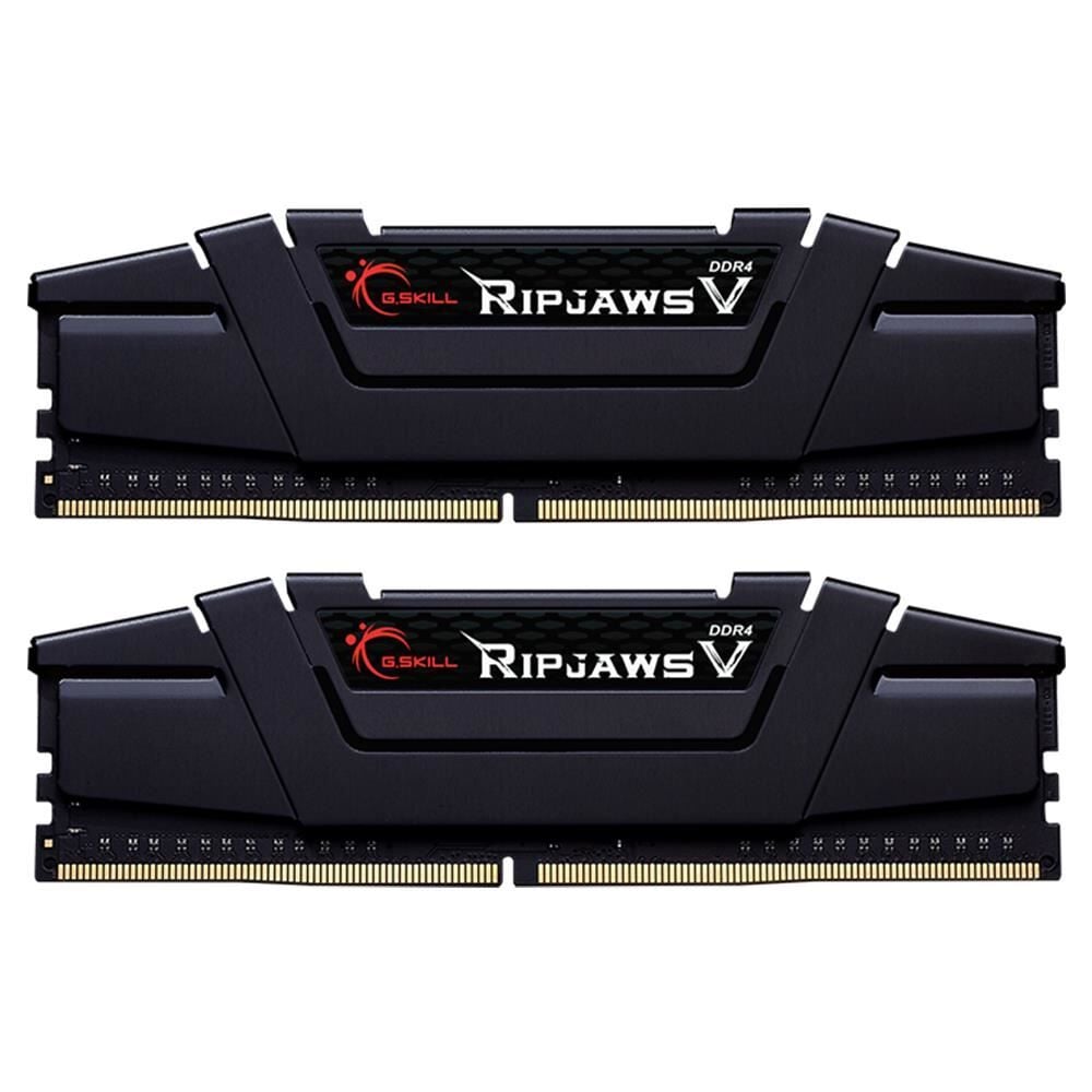 GSKILL 32GB (2X 16GB) DDR4 3600MHZ CL18 DUAL KIT PC RAM RIPJAWS V F4-3600C18D-32GVK