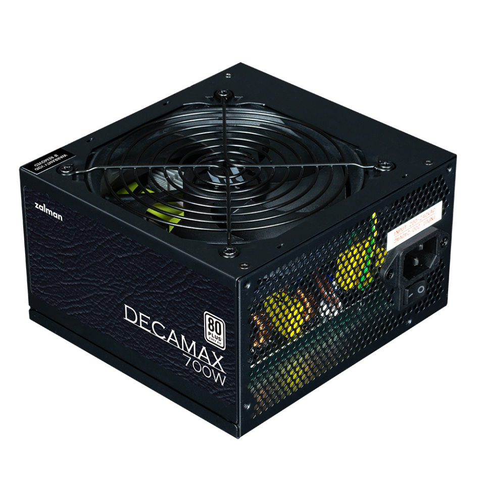 ZALMAN 700W 80+ ZM700-LX3(DecaMax700W) 120mm Fanlı Güç Kaynağı