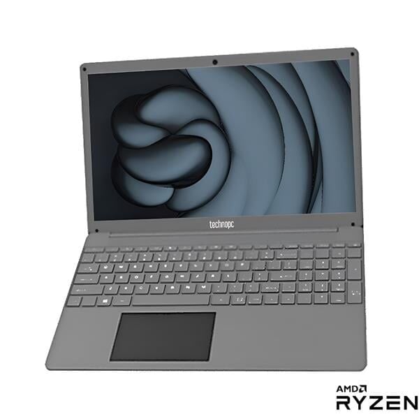 TECHNOPC 15.6'' RYZEN 5 3500U-16GB DDR4 RAM-512GB NVME-FDOS T15-BR5 350 824F TPNTB10F060454