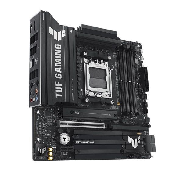 ASUS TUF GAMING B850M-E WIFI6E DDR5 HDMI DP PCIE 5.0 AM5 mATX
