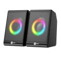 LENOVO LECOO DS100 1+1 Siyah 6w RMS Hoparlör RGB Ledli