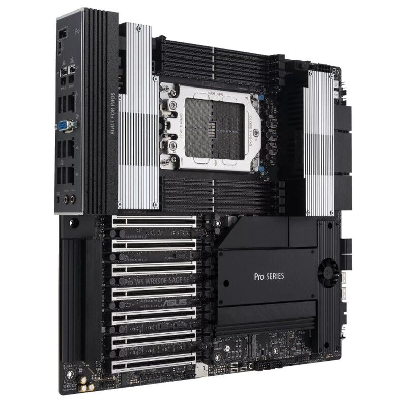 ASUS PRO WS WRX90E-SAGE SE DDR5 VGA 4XM.2 STR5 (AMD THREADRIPPER PRO 7000 WX SERİSİ İŞLEMCİ UYUMU)