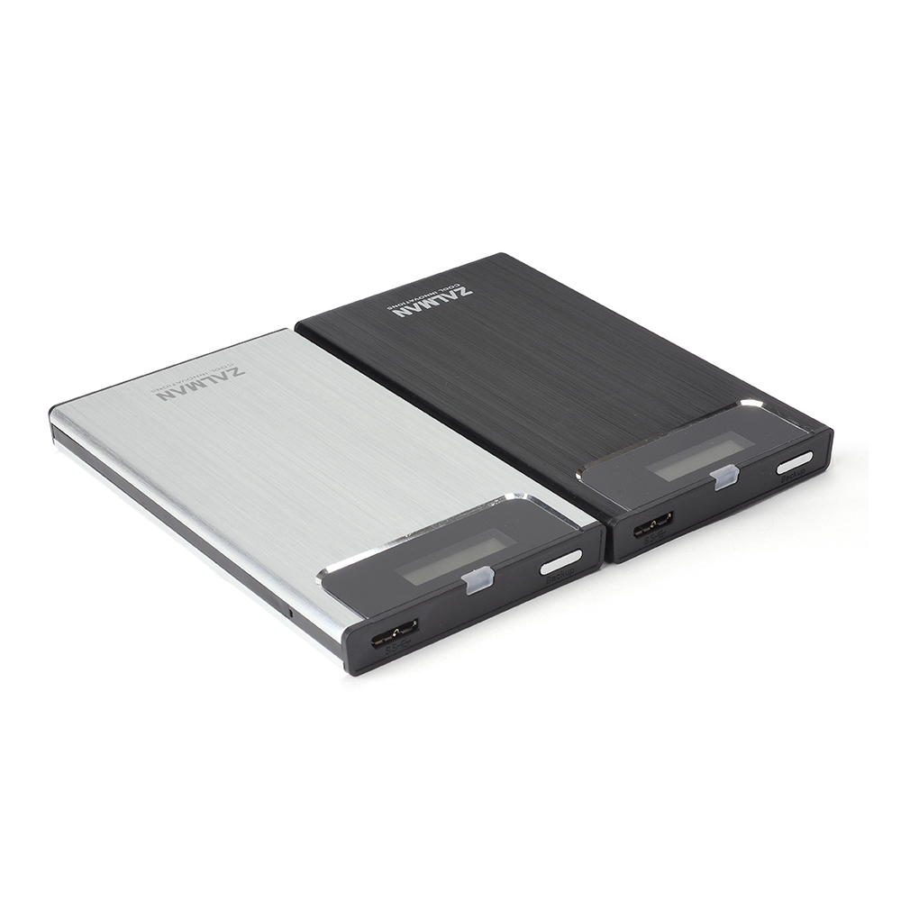 ZALMAN ZM-VE350 USB 3.0 Sanal Sürücü Özellikli 2.5'' HDD/SSD Kutusu Siyah