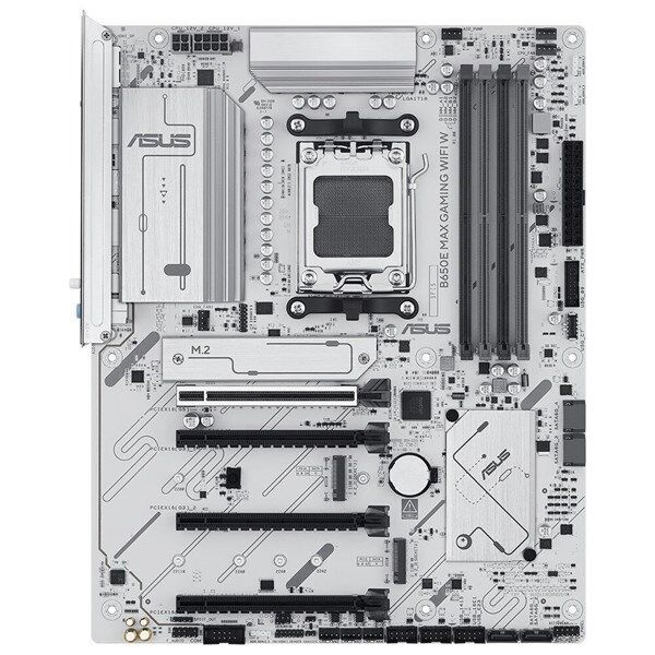 ASUS B650E MAX GAMING WIFI6E W DDR5 HDMI DP PCIE 5.0 AM5 ATX BEYAZ