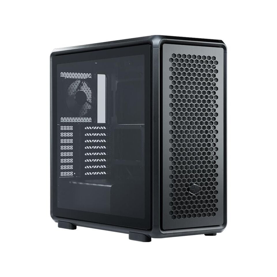 Cooler Master MasterFrame 600 Mesh Siyah TG ARGB Alüminyum ATX Kasa PSU YOK