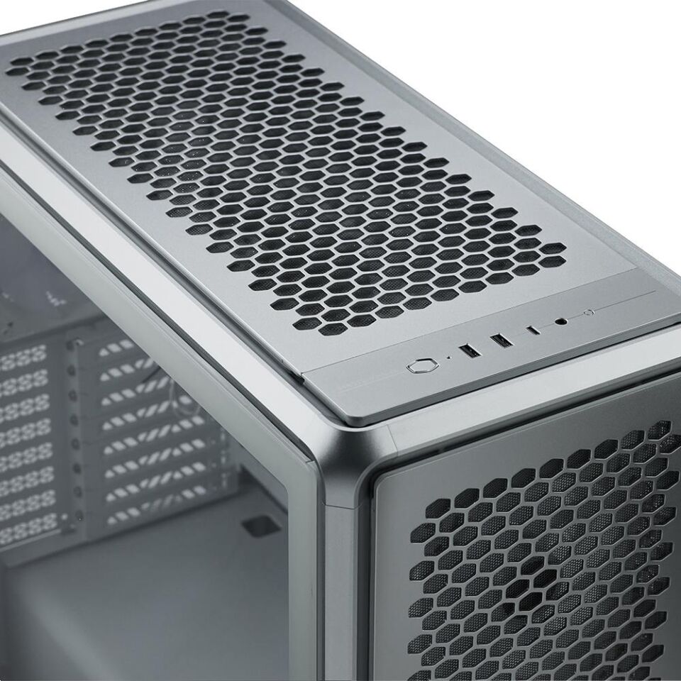 Cooler Master MasterFrame 600 Mesh Siyah TG ARGB Alüminyum ATX Kasa PSU YOK