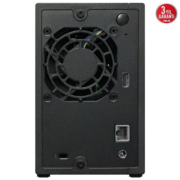 ASUSTOR 2diskli Realtek QC-1GB RAM-Gigabit Nas Server AS1102TL