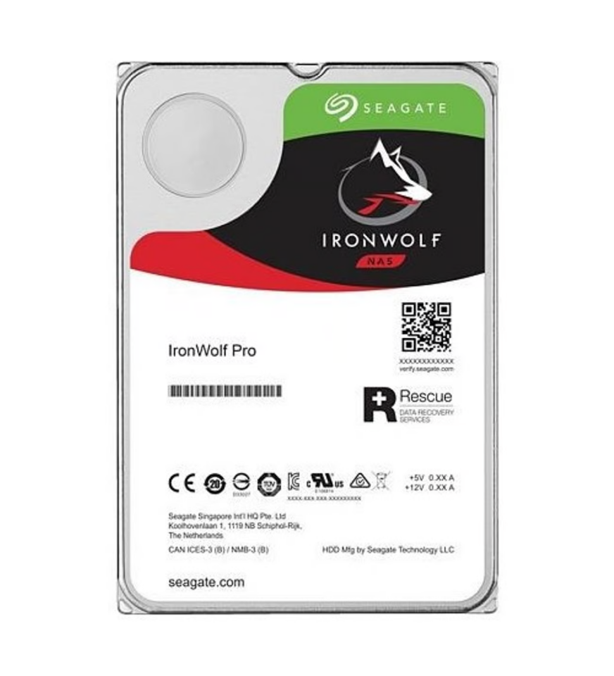 SEAGATE 12TB 3.5'' 12TB IRONWOLF PRO ST12000NE0008 7200 RPM 256MB SATA-3 NAS Diski