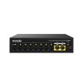 TENDA 8port 100w FULL PoE S110GPC GIGABIT 1X-UPLINK Yönetilemez Switch