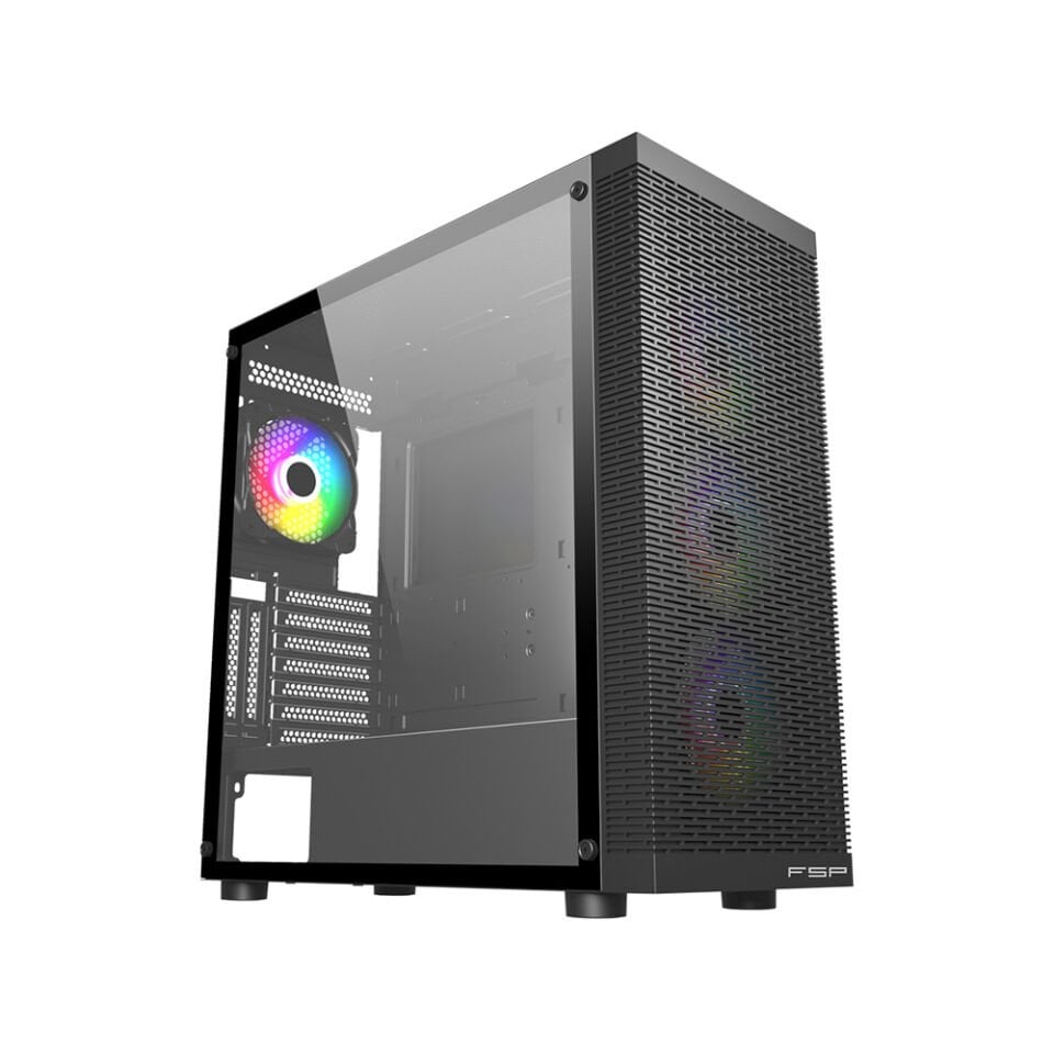 FSP CMT591M 750W Bronze Siyah Mid Tower Kasa